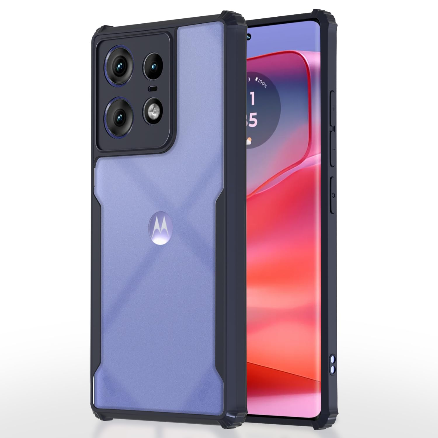 Pikkme Moto Edge 50 Pro 5G blue mobile cover