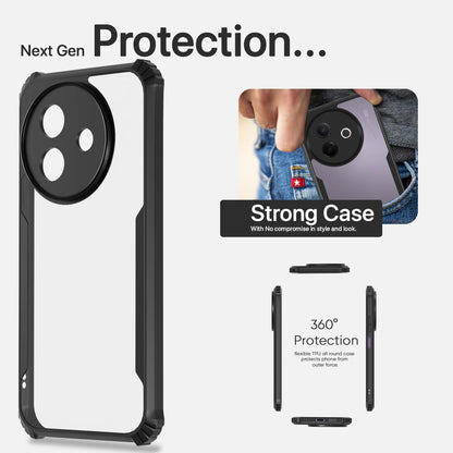 Pikkme Vivo Y39 Eagle Back Cover (Black)