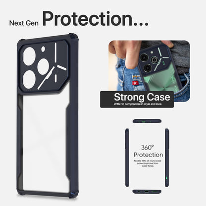 Tecno Pova 6 Pro 5G back cover in blue by Pikkme – photo 6