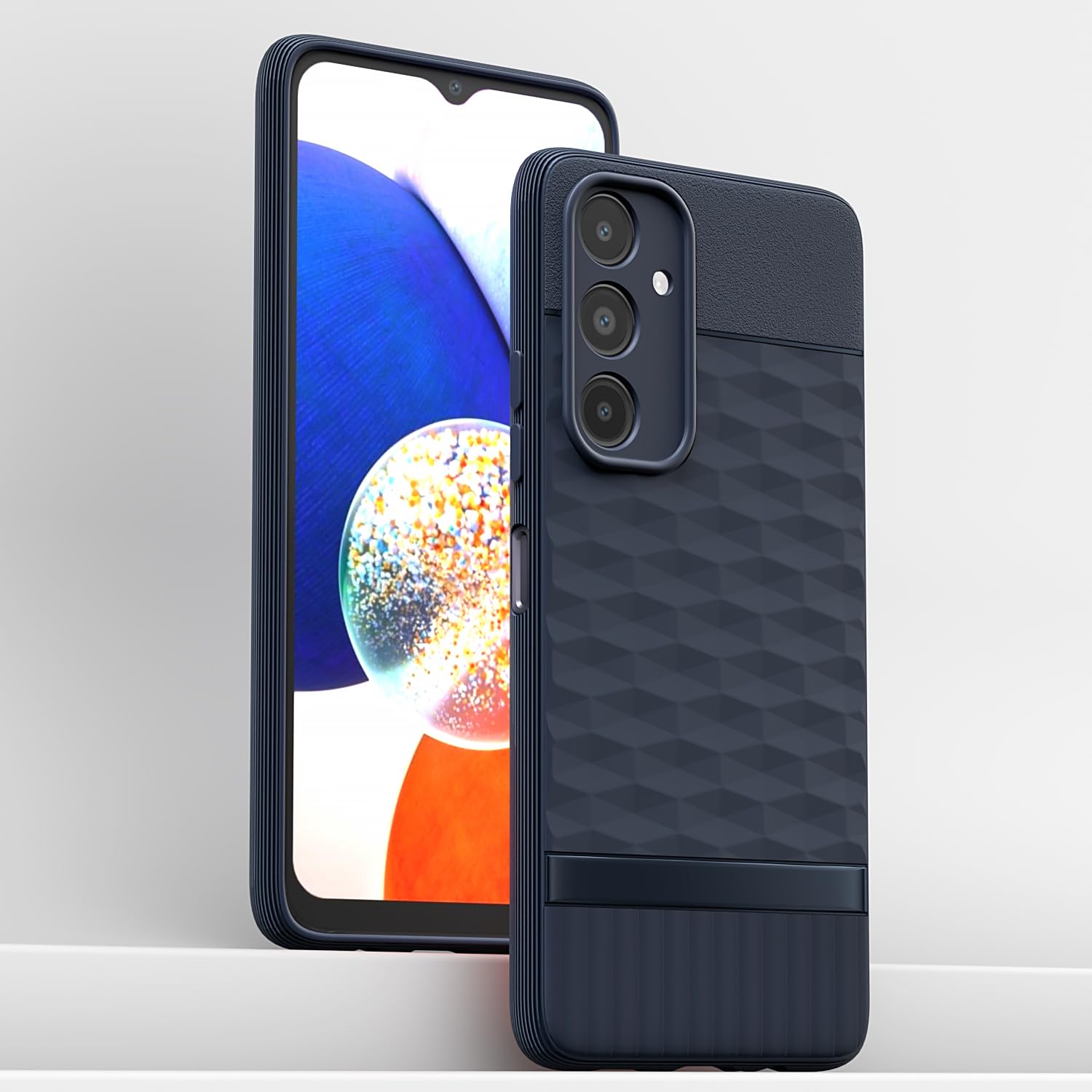 Pikkme Samsung Galaxy A14 5G Gencase Back Cover (Blue)