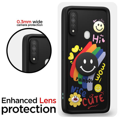Pikkme black Soft Silicone mobile back cover for Oppo A31 – photo 5