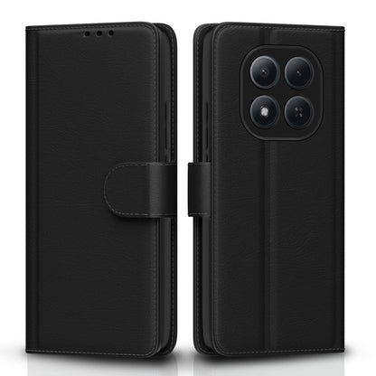 Pikkme black Wallet mobile flip cover for Redmi Note 15 Pro 5G