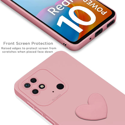 Redmi 10/10 Power mobile back cover in pink by Pikkme – photo 5
