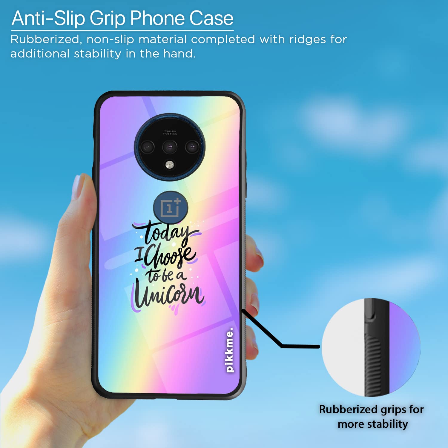 Hybrid Phone cover for OnePlus 7T – Pikkme – photo 4