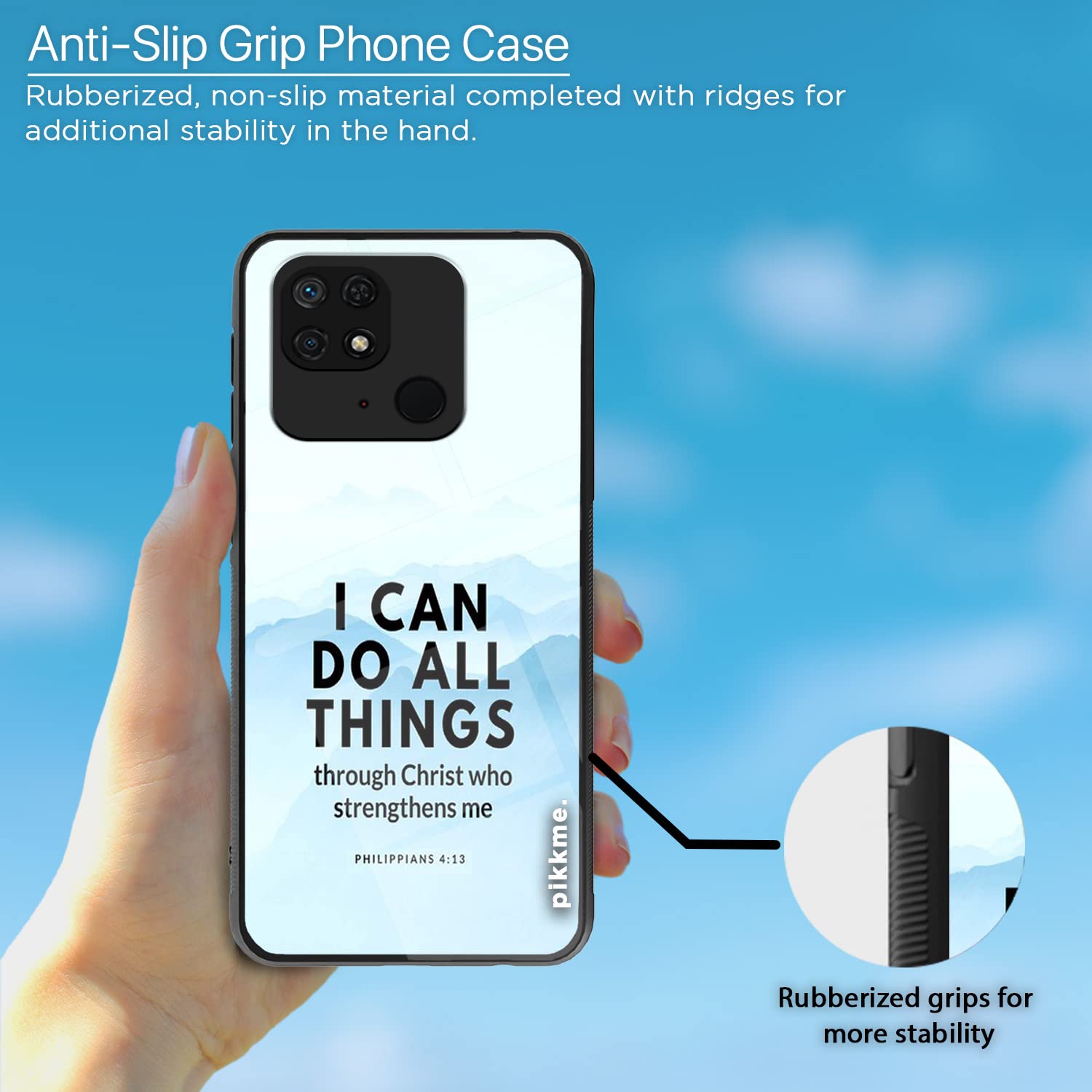 Redmi 10/10 Power Hybrid mobile back cover by Pikkme – photo 5