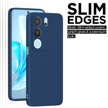 Blue Matte mobile cover for Vivo Y29 5G/Y19s – Pikkme – photo 6