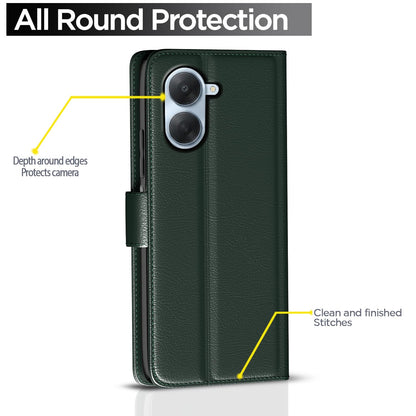 Pikkme green wallet flip cover for Redmi A7 – photo 4