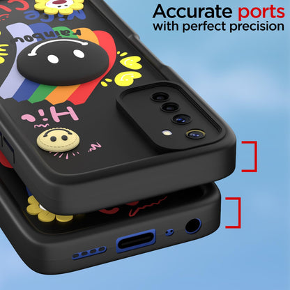 Black Soft Silicone mobile back cover for Realme 6/6i – Pikkme – photo 4