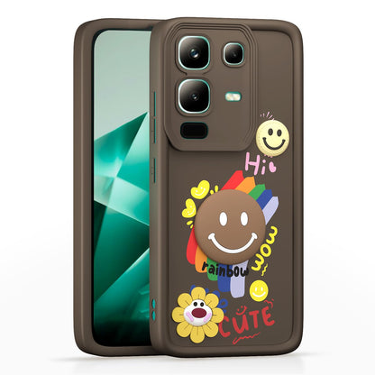 Infinix Note 50s 5G mobile back cover in brown by Pikkme