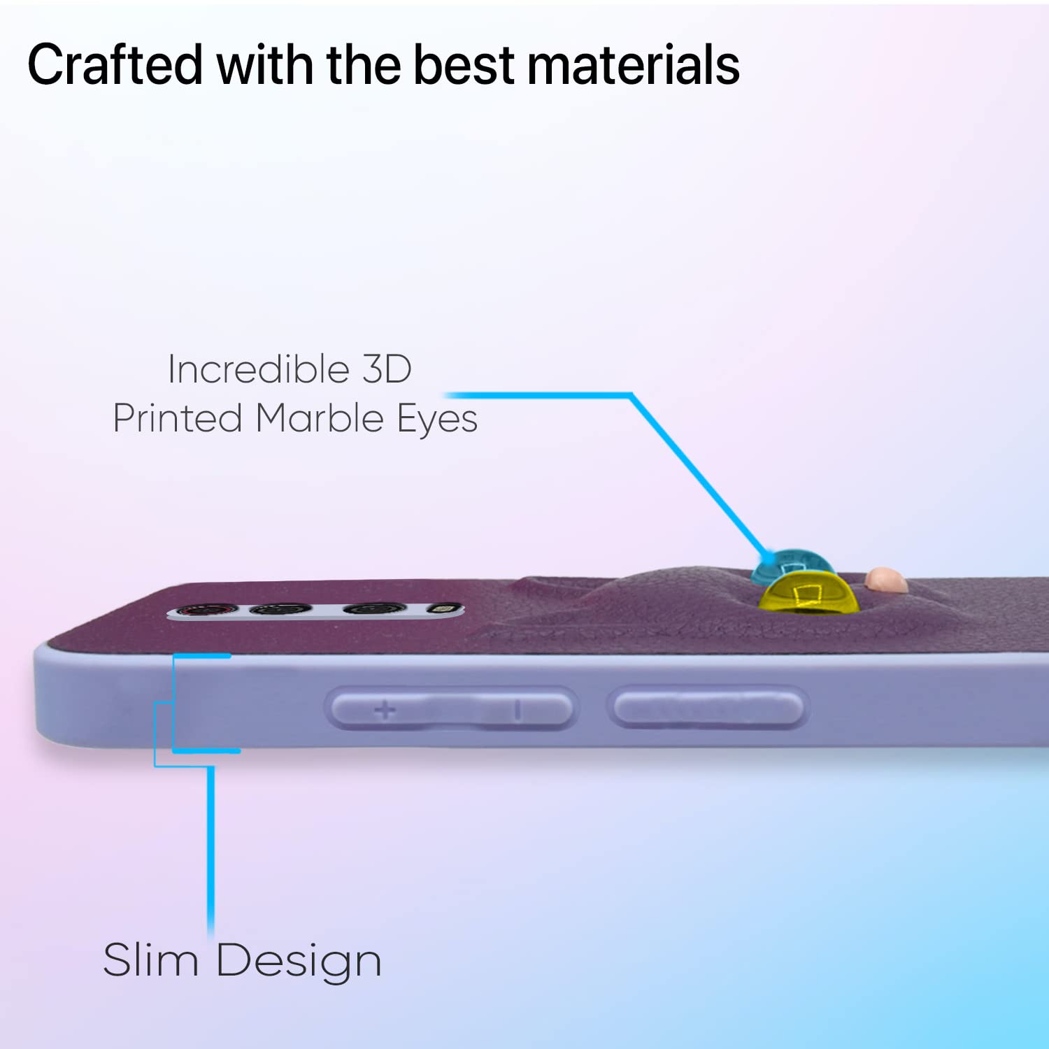 Pikkme Redmi K20 / K20 Pro Kitty Back Cover  (Purple)