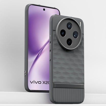 Grey Silicone mobile cover for Vivo X200T 5G – Pikkme – photo 2