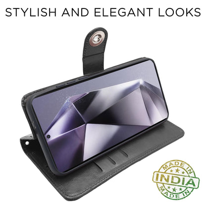 Samsung S24 Ultra 5G flip cover in black by Pikkme – photo 5