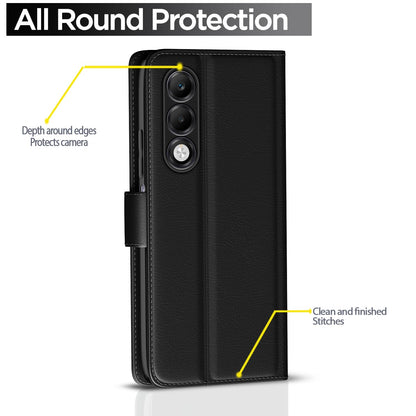 Black Wallet flip case for Oppo K13x 5G – Pikkme – photo 4