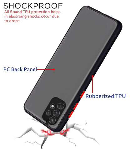 Pikkme Samsung A52/A52s 5G Hybrid black mobile back cover – photo 4
