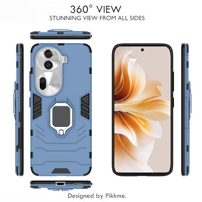 Oppo Reno 11 Pro 5G D5 Tough Armor mobile back cover in blue by Pikkme – photo 3