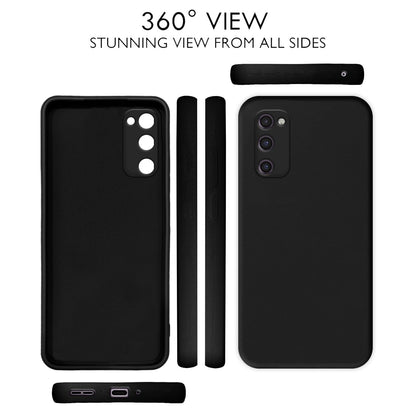 Pikkme Samsung Galaxy S20 FE / S20 FE 5G Soft Matte Silicone Shockproof Case | Black
