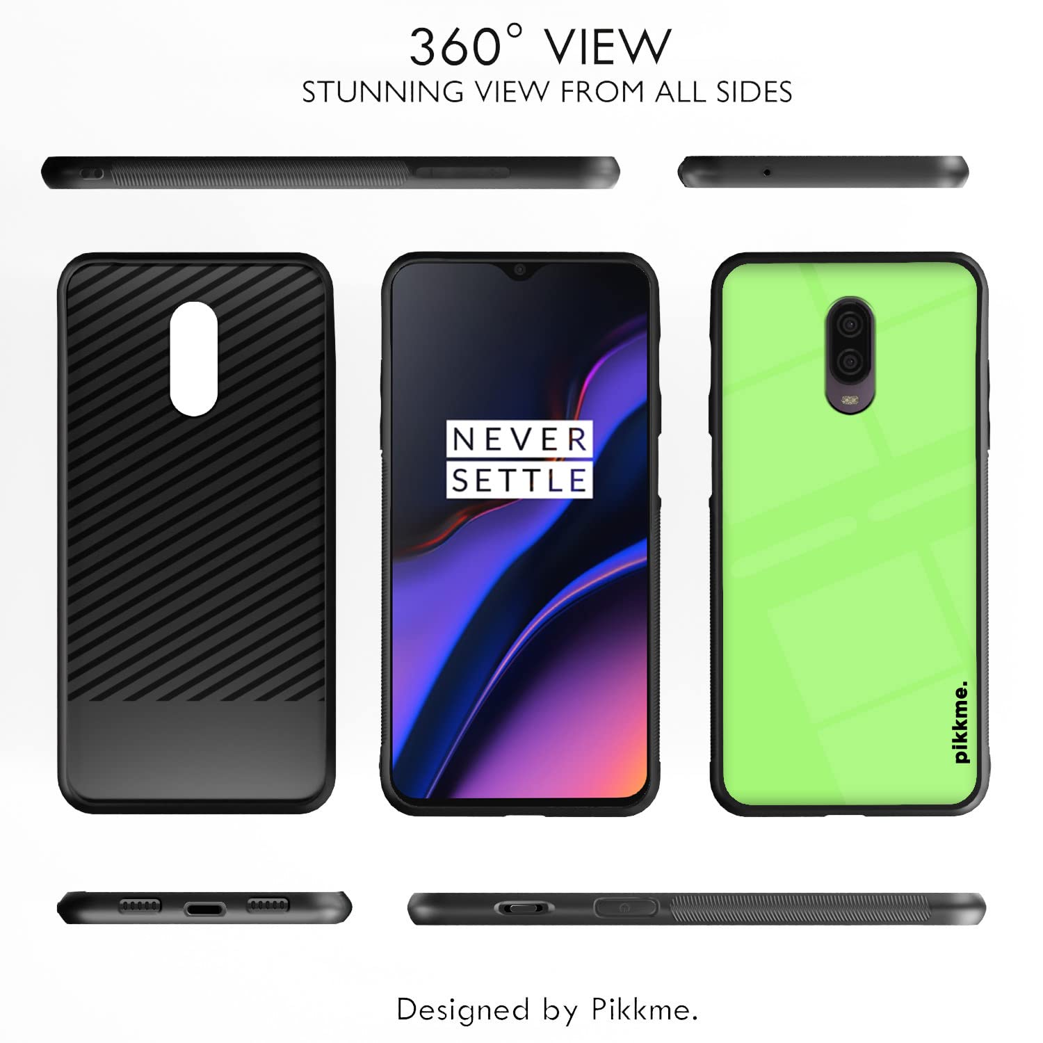 OnePlus 6T Hybrid phone cover by Pikkme – photo 2