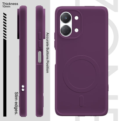 Purple MagSafe back cover for Tecno Spark Go 3 – Pikkme – photo 3