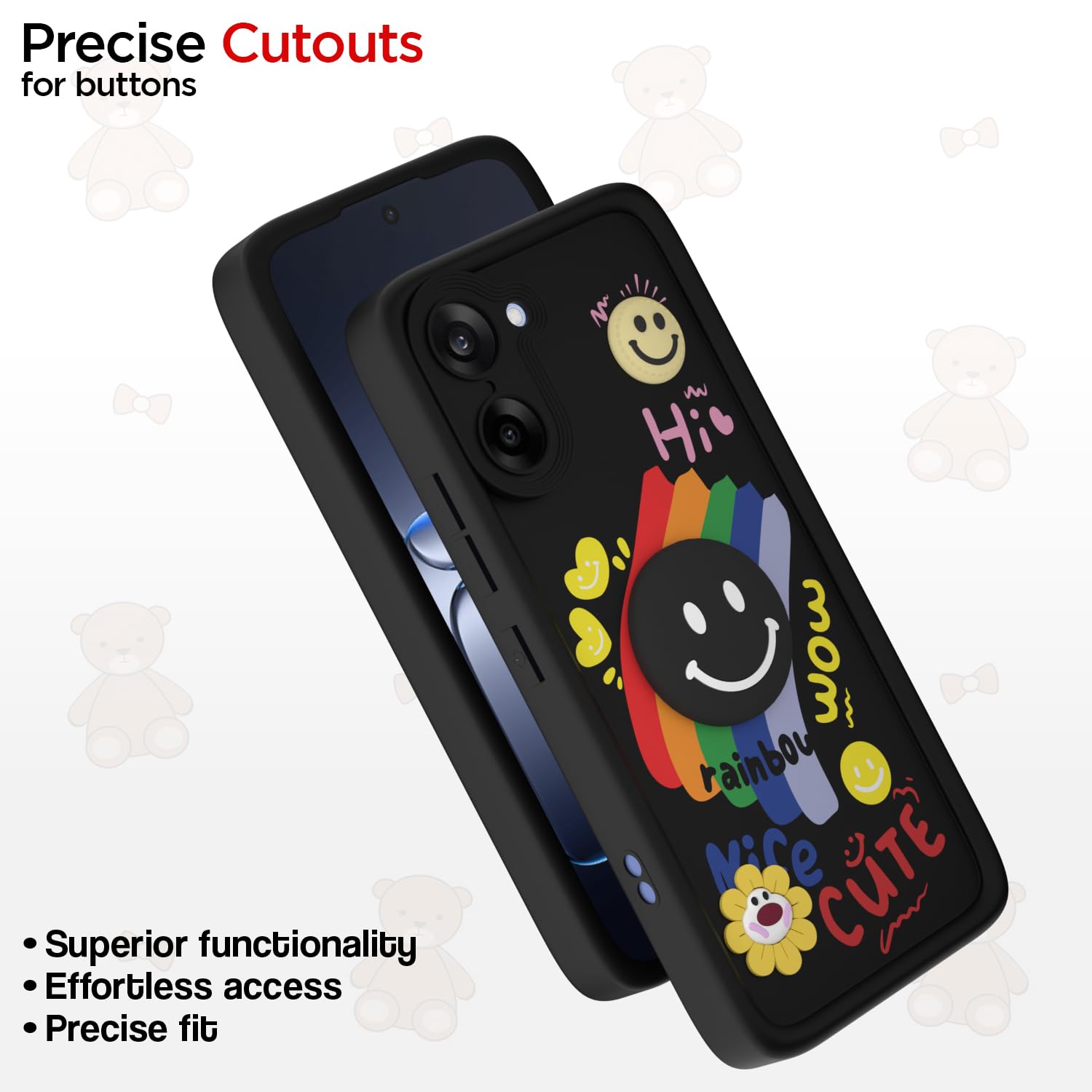 Pikkme black mobile back cover for OnePlus Nord CE 5 5G – photo 6