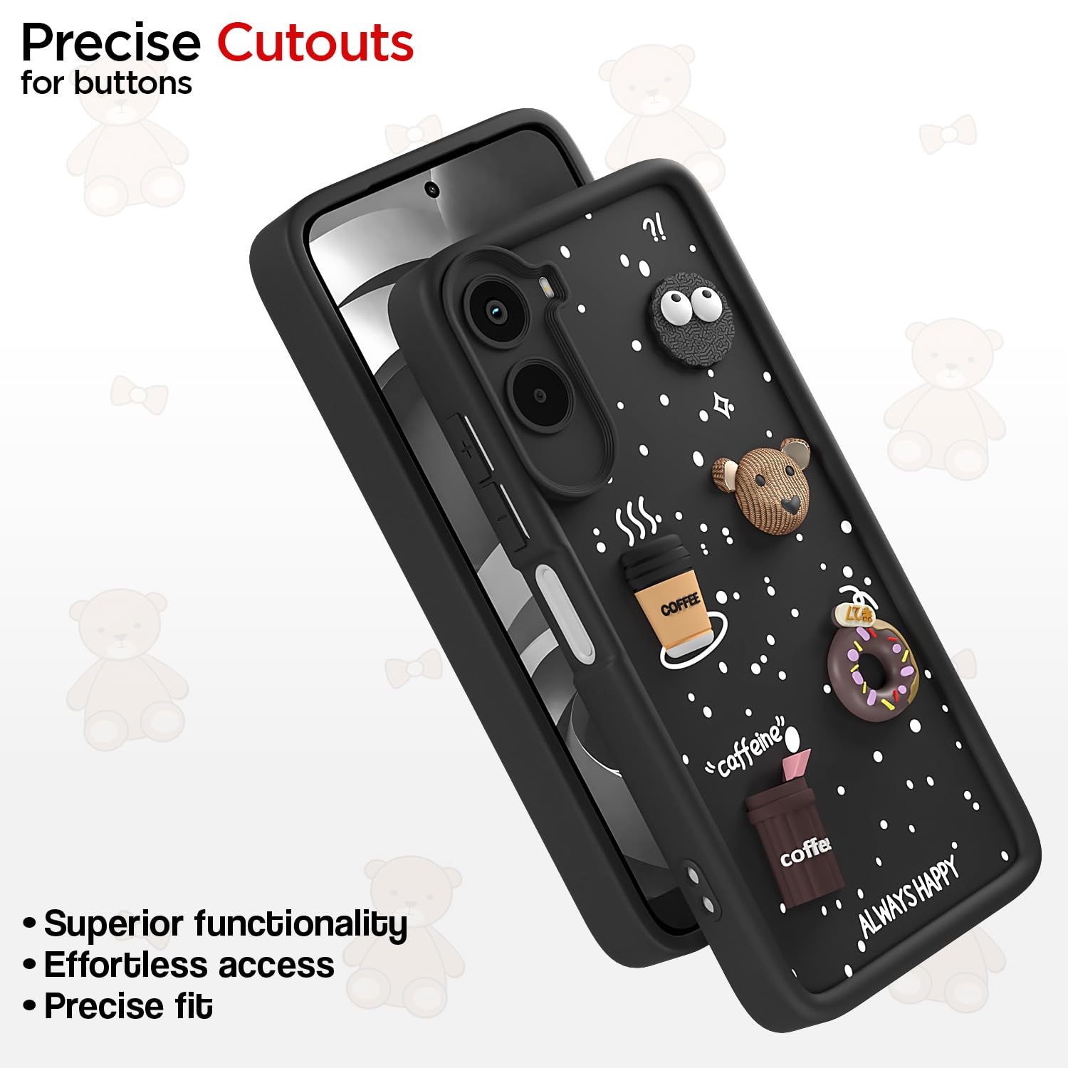 Pikkme Poco M7 Plus 5G black back cover – photo 6