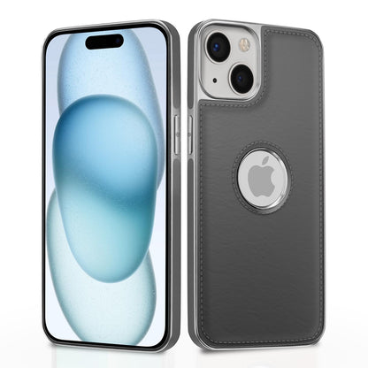 Pikkme iPhone 15 Leatherback gray back cover