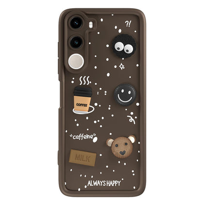 Pikkme brown Bear Coffee phone cover for Realme C100x – photo 7