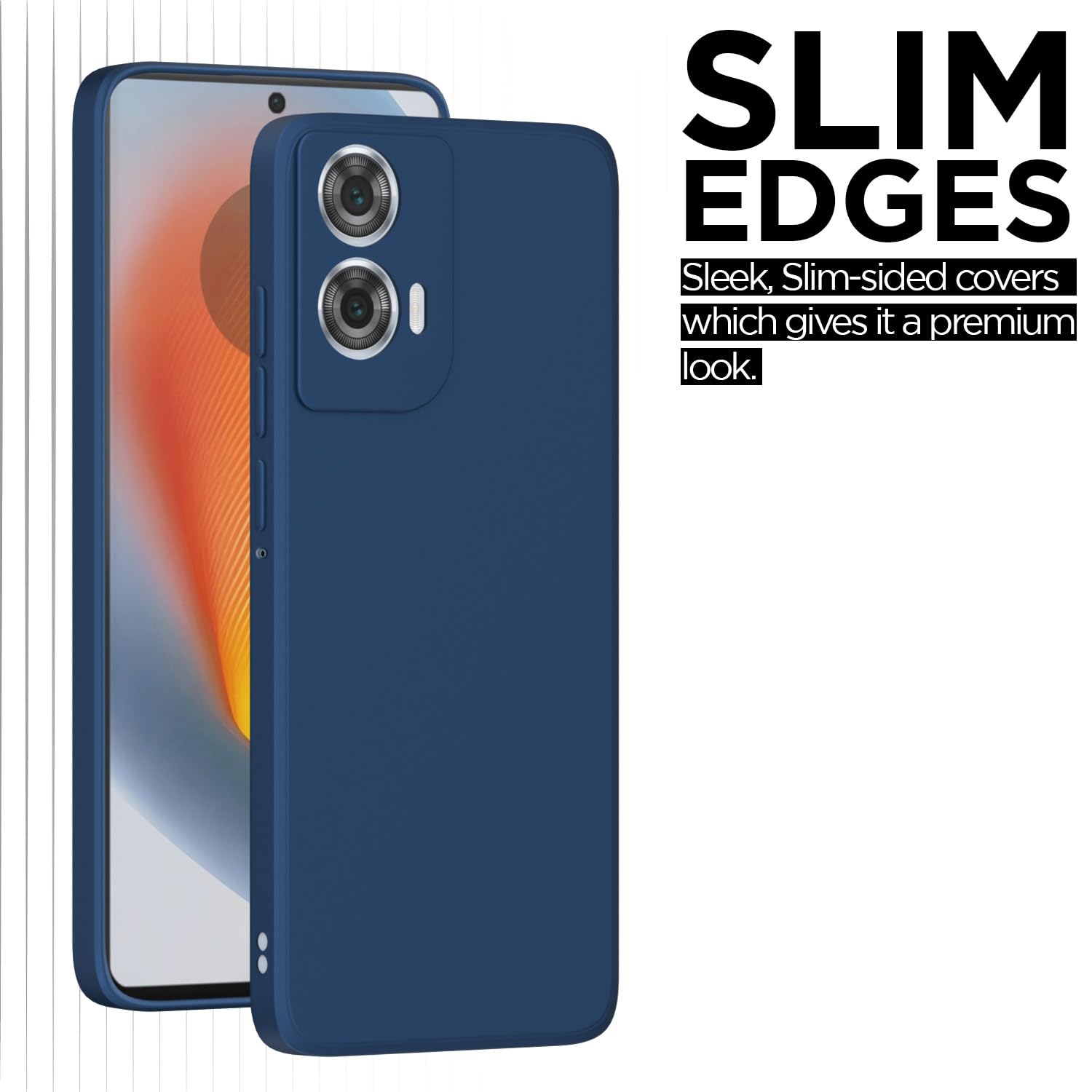 Pikkme blue Matte phone cover for Moto Edge 50 Fusion/G96 5G – photo 6