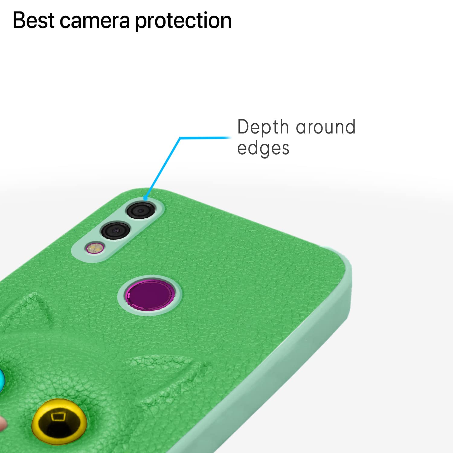 Pikkme green mobile back cover for Redmi Note 7/Note 7 Pro/Note 7s – photo 6