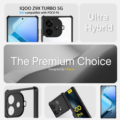 Pikkme iQOO Z9x Turbo/Vivo Y200 GT 5G black mobile cover – photo 3