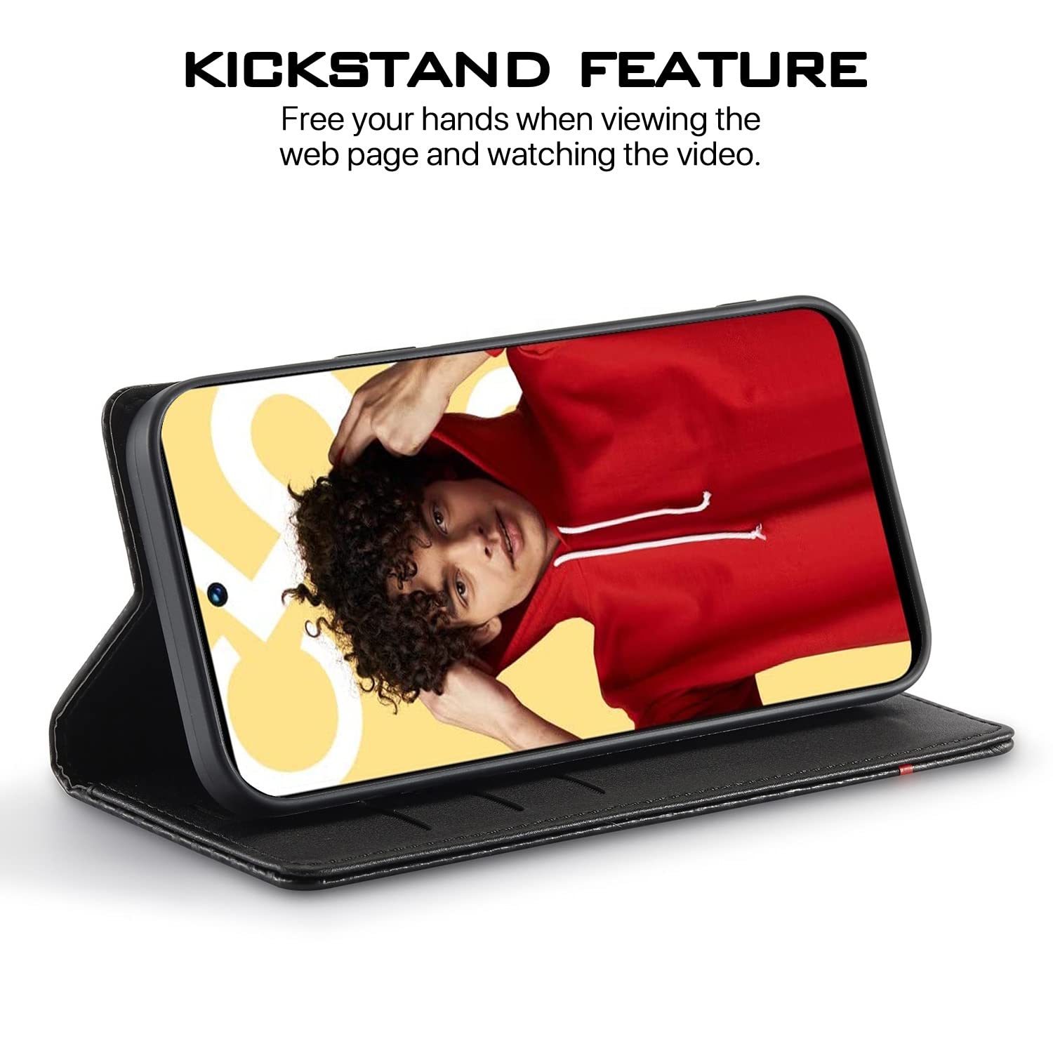 Pikkme black Wallet flip case for Realme C55/Narzo N55 – photo 5