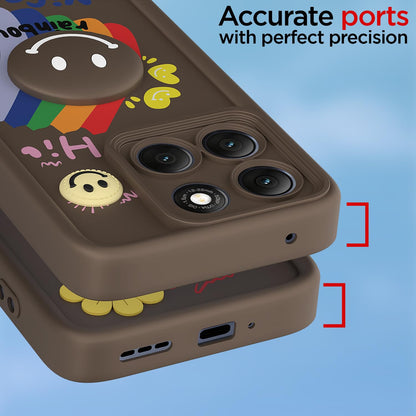 Pikkme Moto G86 Power 5G brown phone cover – photo 4
