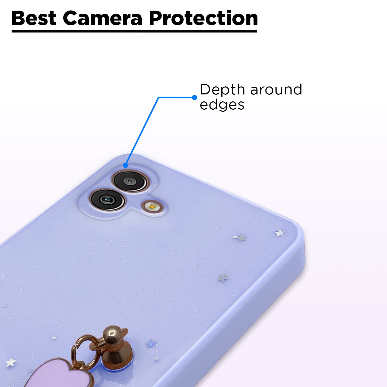 Pikkme Samsung M13 5G purple mobile cover – photo 2