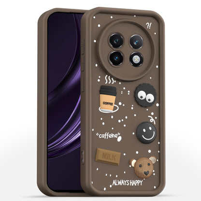 Brown Silicone mobile back cover for Realme 13 Plus 5G/P1 – Pikkme