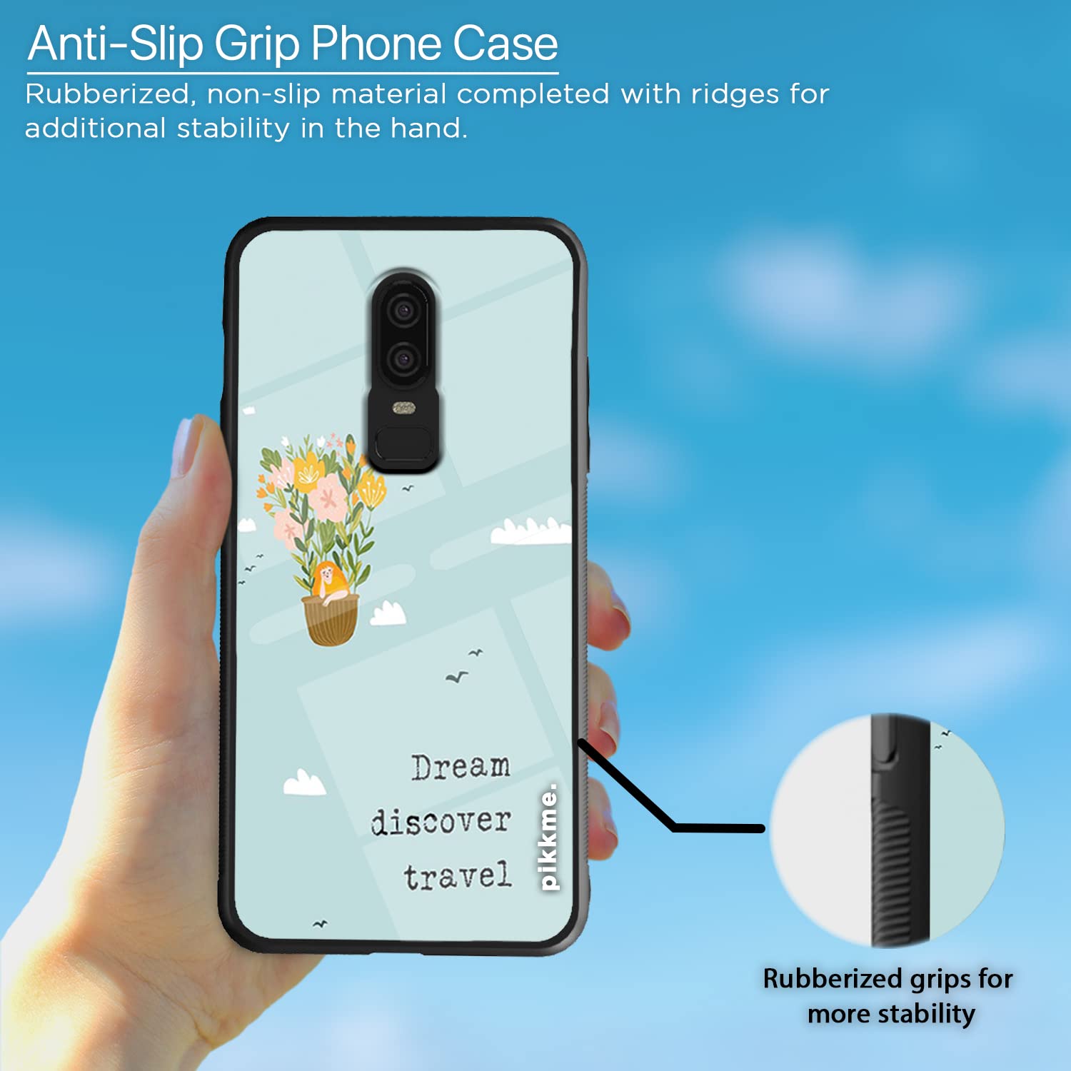 Pikkme OnePlus 6 mobile back cover – photo 5