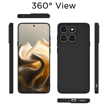 Pikkme black Matte mobile back cover for Moto Edge 60 Pro 5G – photo 4