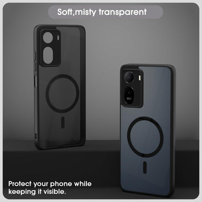Pikkme black smoke mag-safe phone cover for Redmi A7 Pro/Poco C85x 5G – photo 3