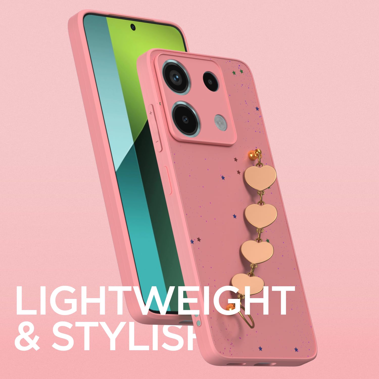 Pikkme pink Chain mobile cover for Redmi Note 13 Pro 5G – photo 6