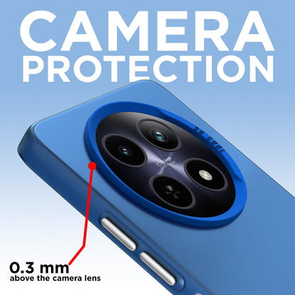 Pikkme Realme 12 5G So Cool Matte Finish Back Cover (Blue)