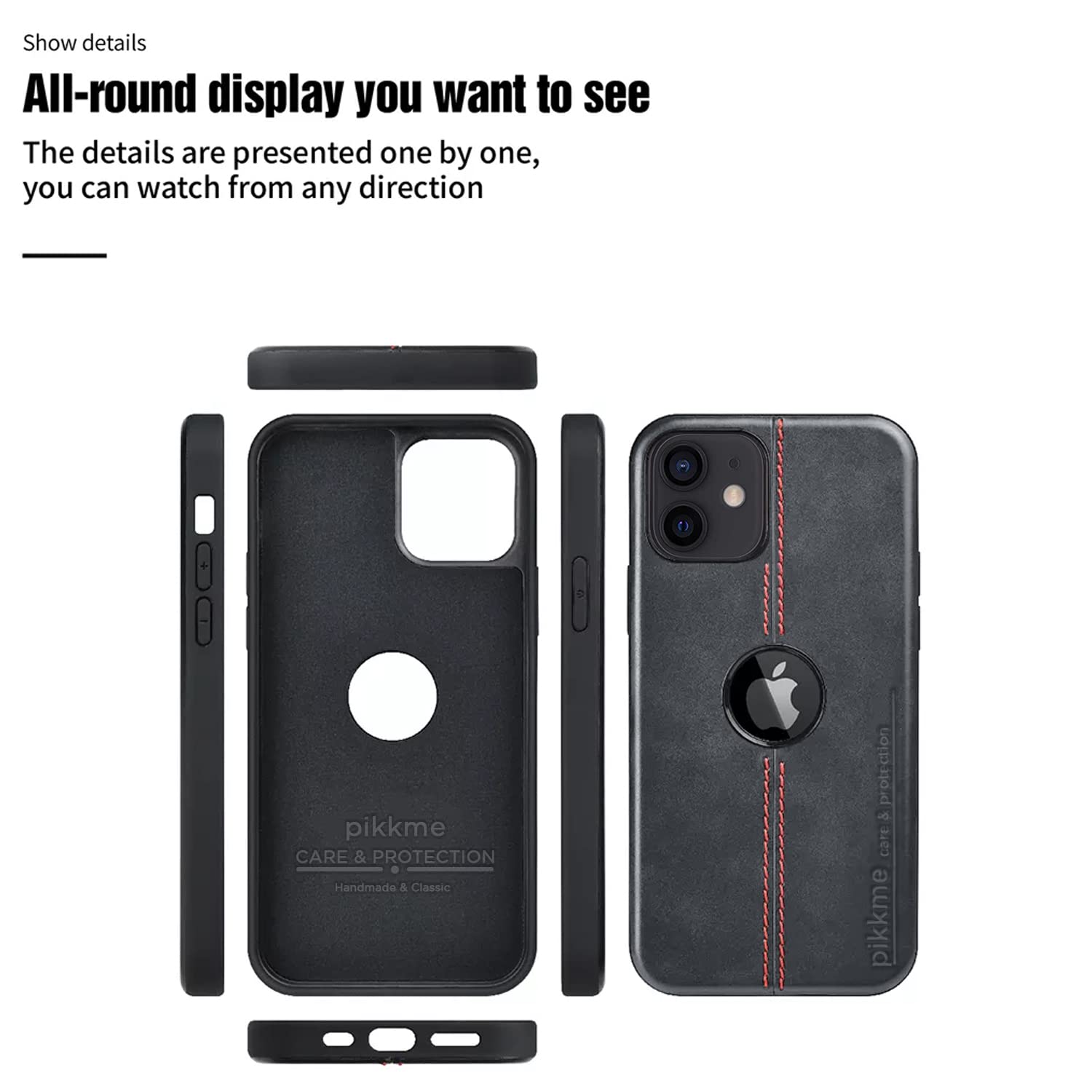 Pikkme iPhone 12/12 Pro black mobile back cover – photo 6
