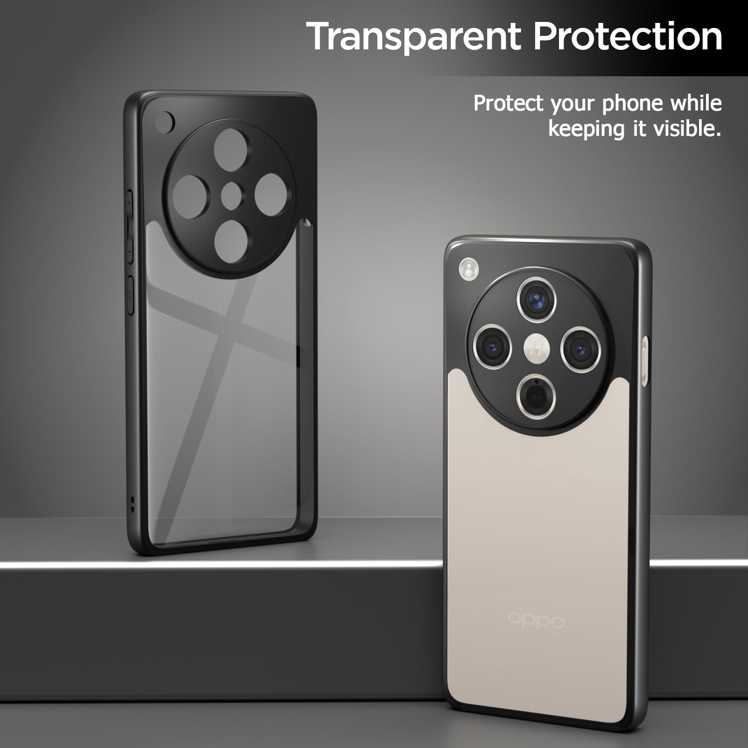 Pikkme black mobile cover for Oppo Find X8 5G – photo 3