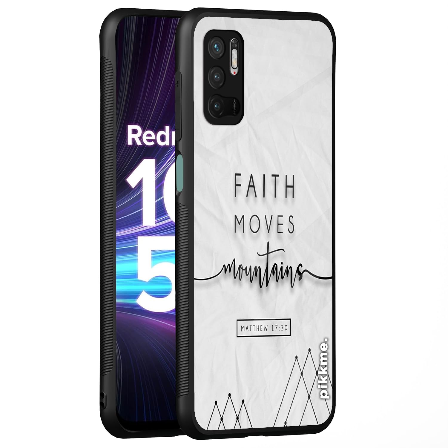 Pikkme Redmi Note 10T/Poco M3 Pro 5G mobile back cover