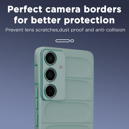 Pikkme Samsung A55 5G Liquid Silicone green mobile cover – photo 3