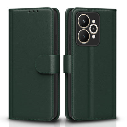 Pikkme green mobile flip cover for Realme 15 5G