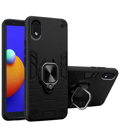 Black mobile back cover for Samsung M01 Core – Pikkme