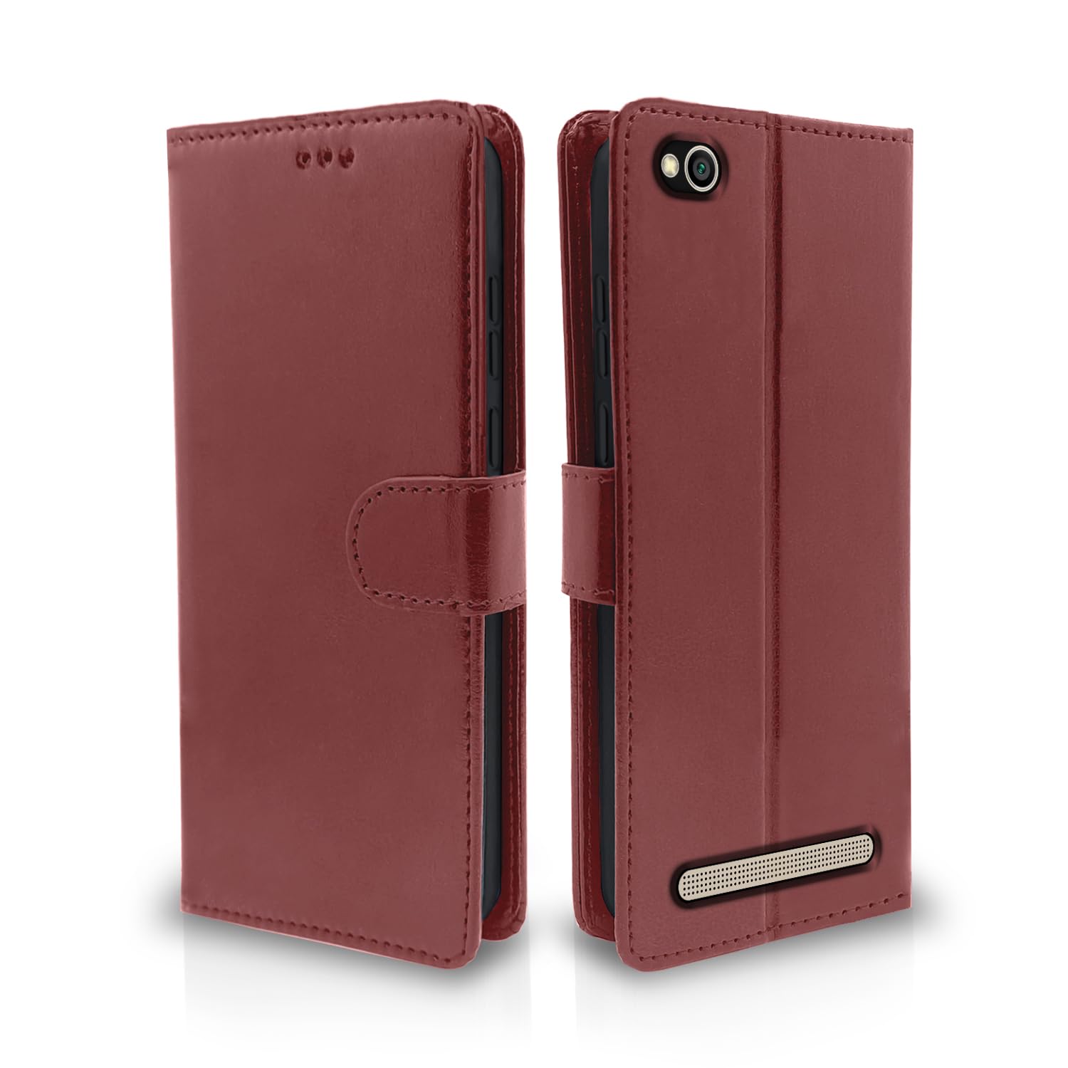 Redmi 5A Brown Vintage Flip Cover