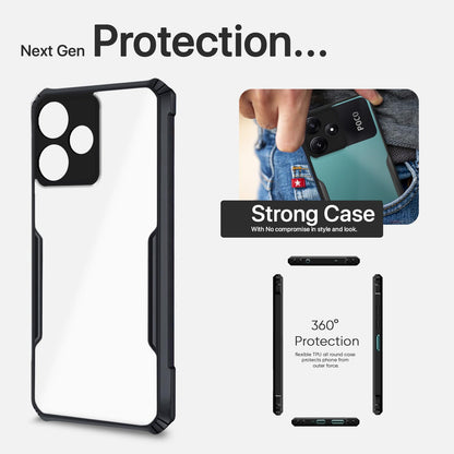 Poco M6 Pro 5G phone cover in black by Pikkme – photo 6