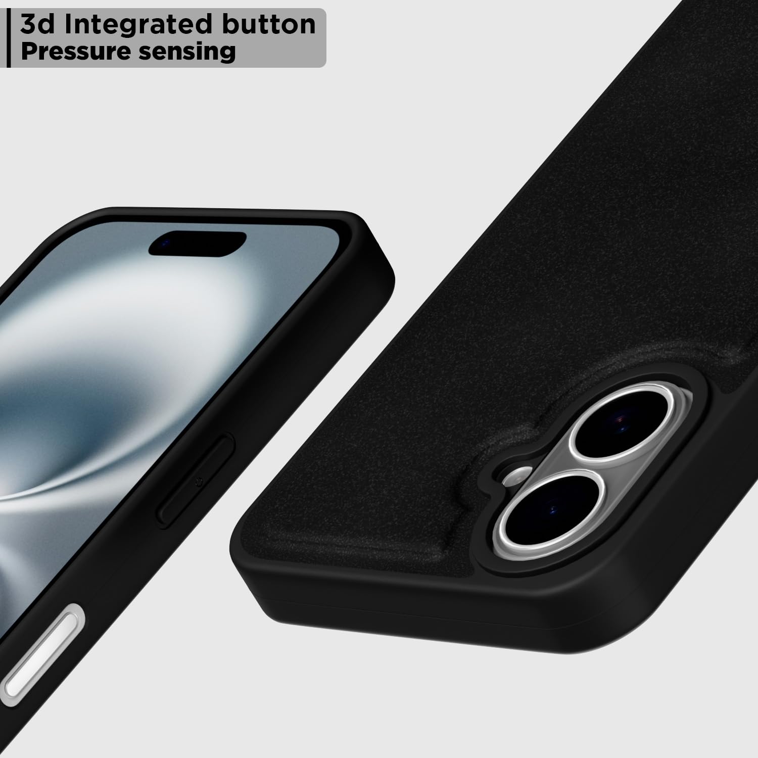 Black Leather mobile cover for iPhone 16 – Pikkme – photo 6