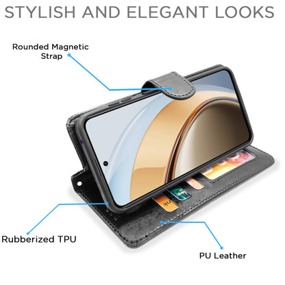 Pikkme Vivo Y300 5G Wallet black mobile flip cover – photo 5