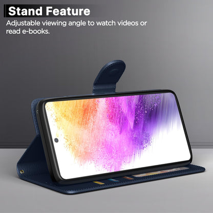 Blue flip case for Samsung A73 5G – Pikkme – photo 3