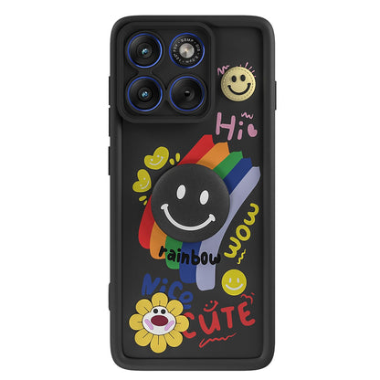 Pikkme black Smile Rainbow back cover for Moto Edge 70 5G – photo 7
